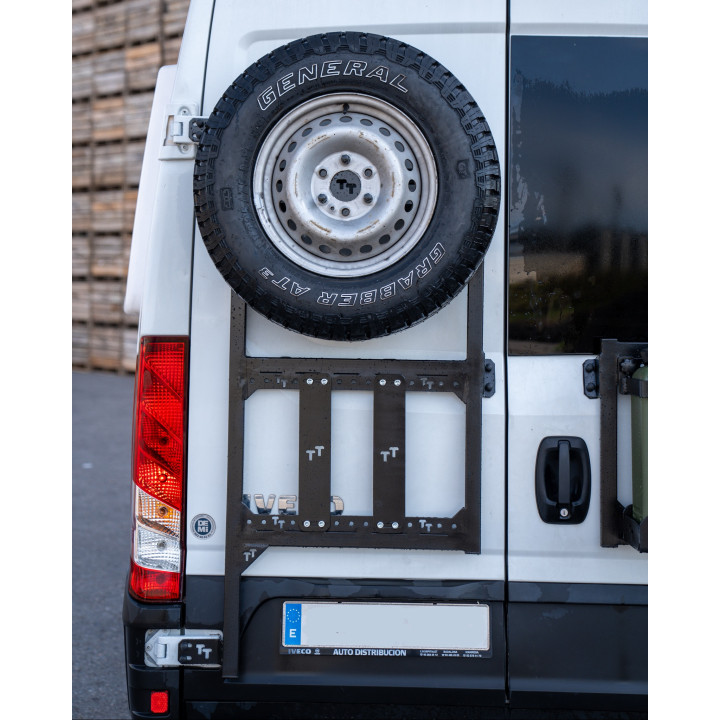Soporte rueda repuesto + accesorios para IVECO DAILY (2014-ACTUAL)